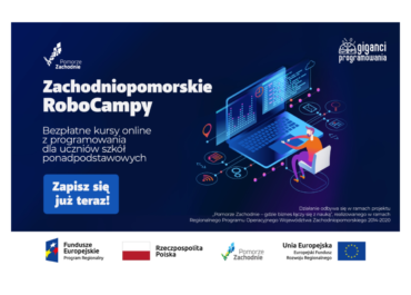 Zachodniopomorskie RoboCampy - bezpłatne wakacyjne kursy z programowania online dla młodzieży